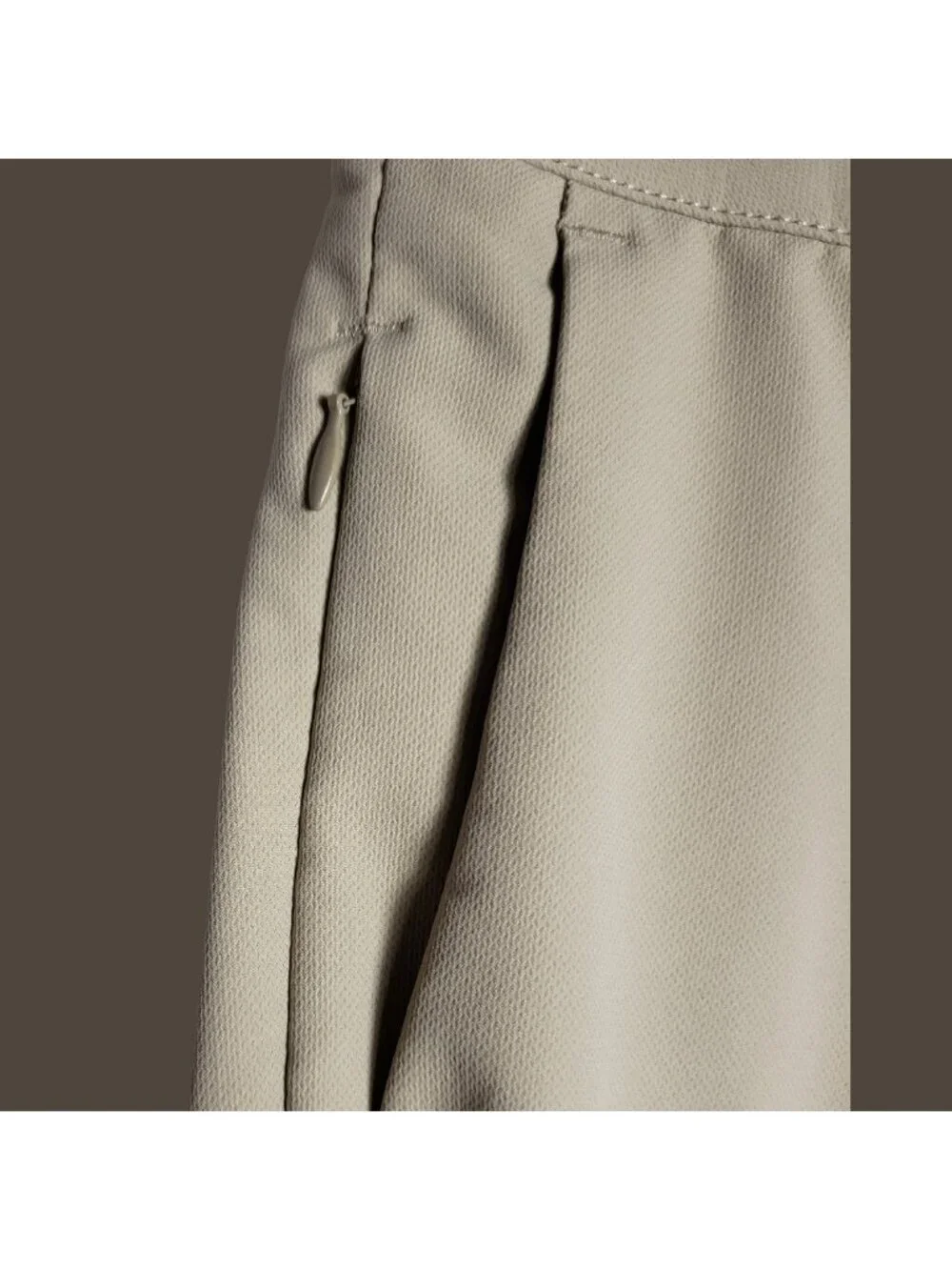 Banana Republic Mens Chino Classic Flat Front Pants Beige 34/29